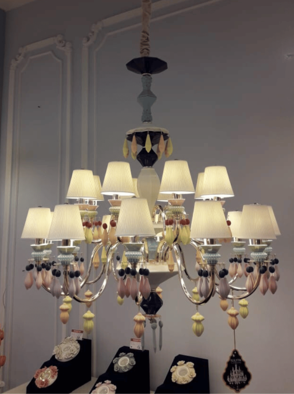 9317/18 Ceramic Chandelier